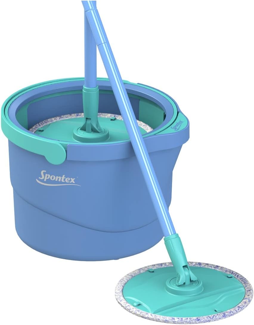 Balde de água giratório - Separa água limpa de água suja - 1 kit- SPONTEX