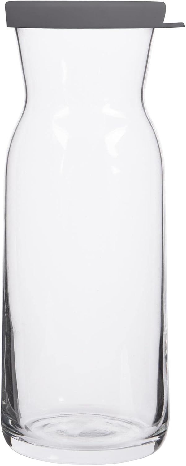 Jarra de Vidro Fonte 24.6oz / 700ml LAV-FONTE CARAFE 700cc TAMPA CINZA GB