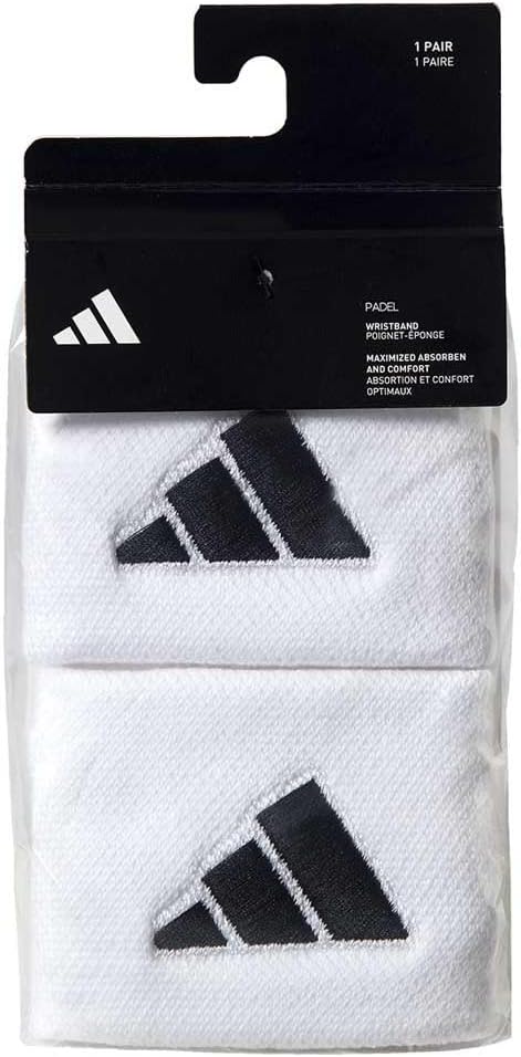 PULSEIRA ADIDAS SMALL S x2 BRANCO /PRETO