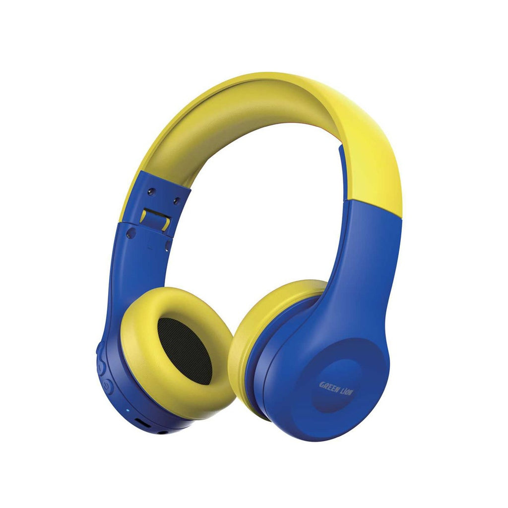 Green Lion GK-100 Headphone 1 – Azul/Amarelo