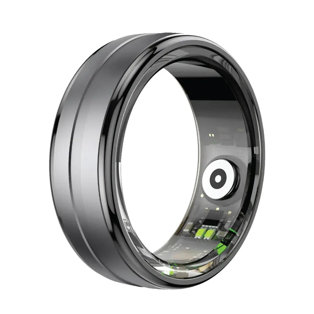 Green Lion Smart Health Tracker Ring – Tamanho 9 – Preto