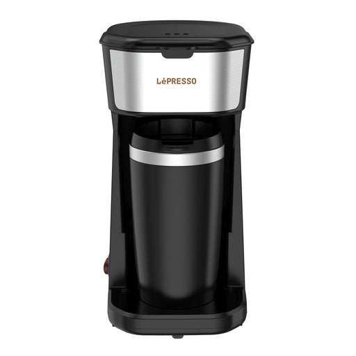 CAFETEIRA LEPRESSO COM CANECA DE VIAGEM 450W - PRETO