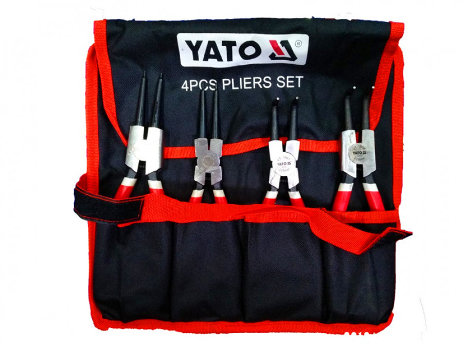 JOGO DE ALICATE DE CIRCLIP 4 PCS 225 MM