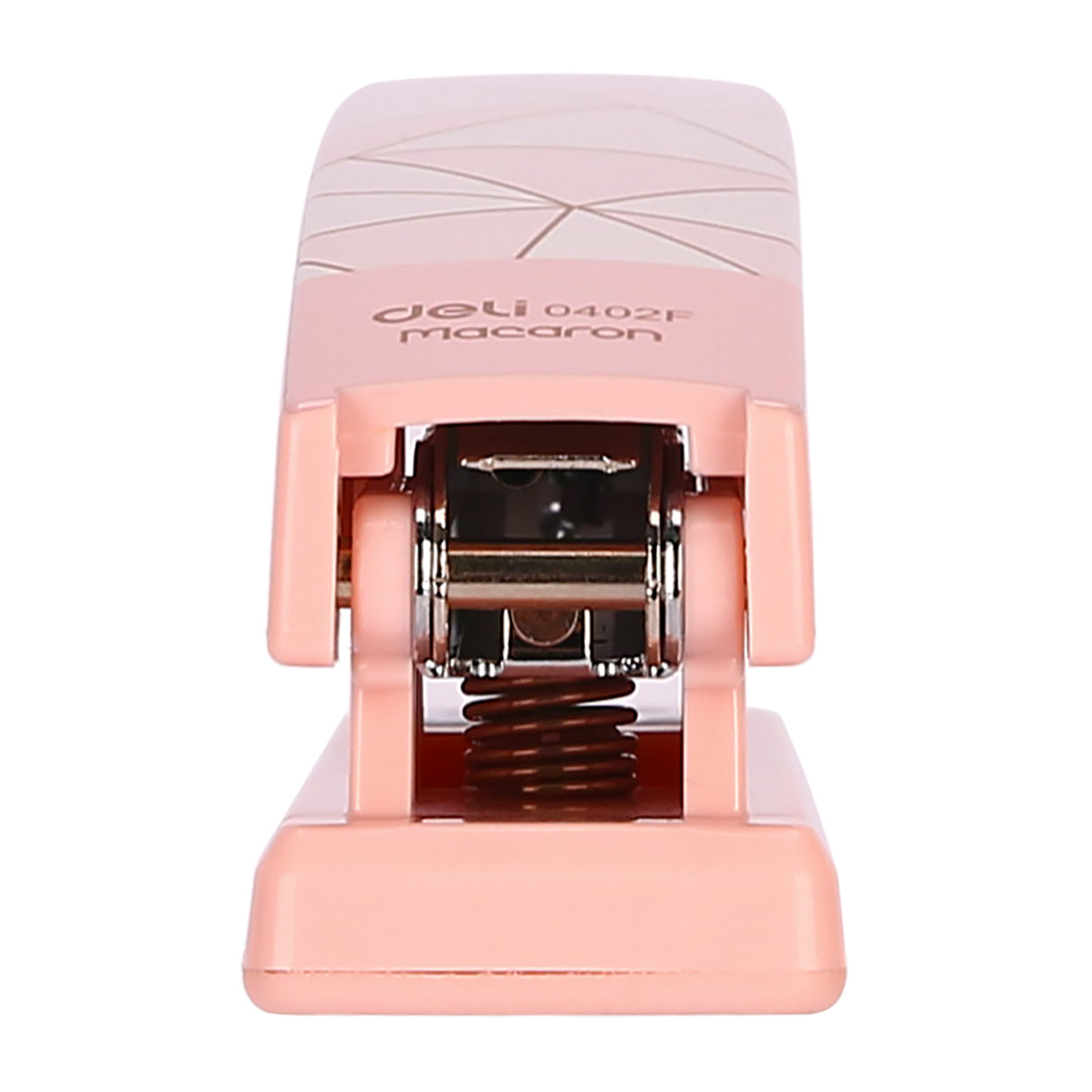 Agrafador colorido Deli E0402F Macaron (misto) (1 grampeador) 12pic/96pic/caixa