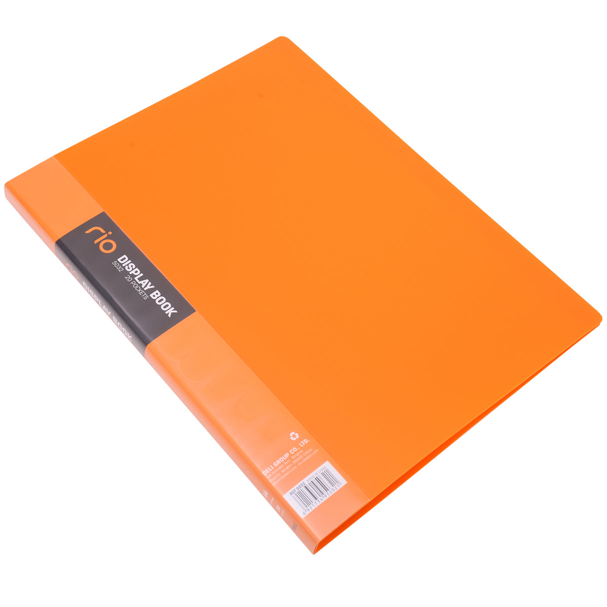 Pasta de arquivo capa de plastico Deli E5034_40 paginas (misto) 48pic/caixa