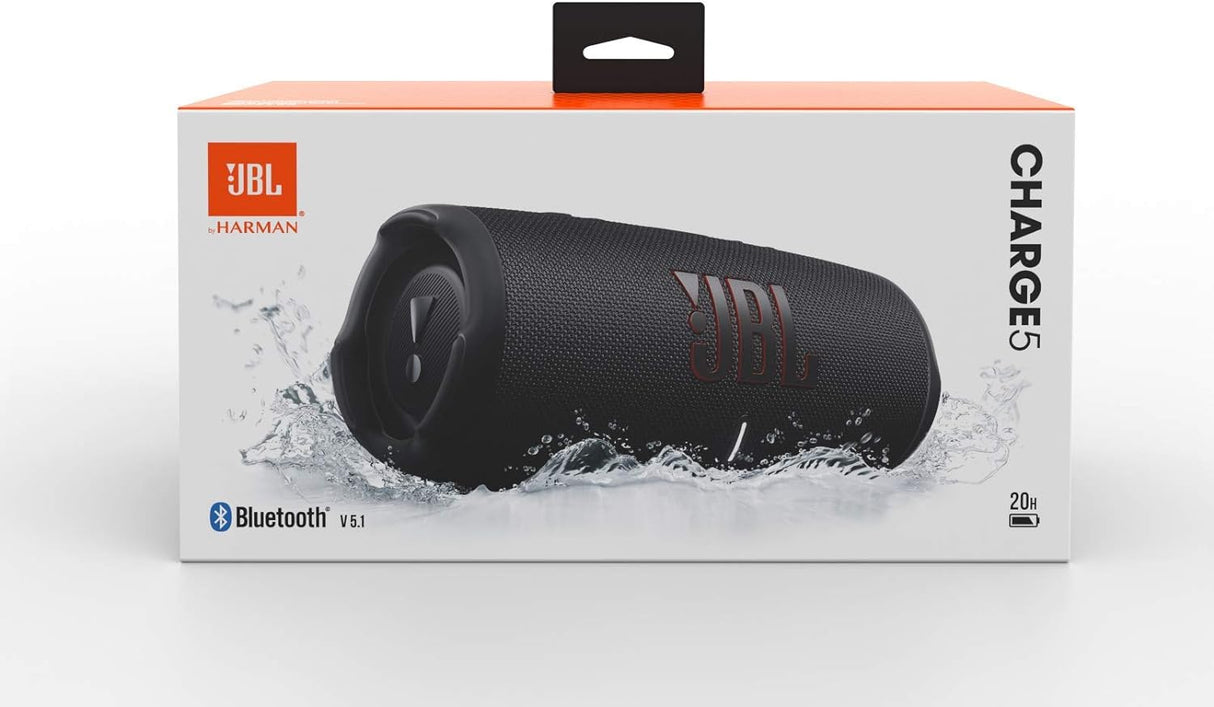 JBL COLUNA CHARGE5 BT PRETO JBLCHARGE5BLK