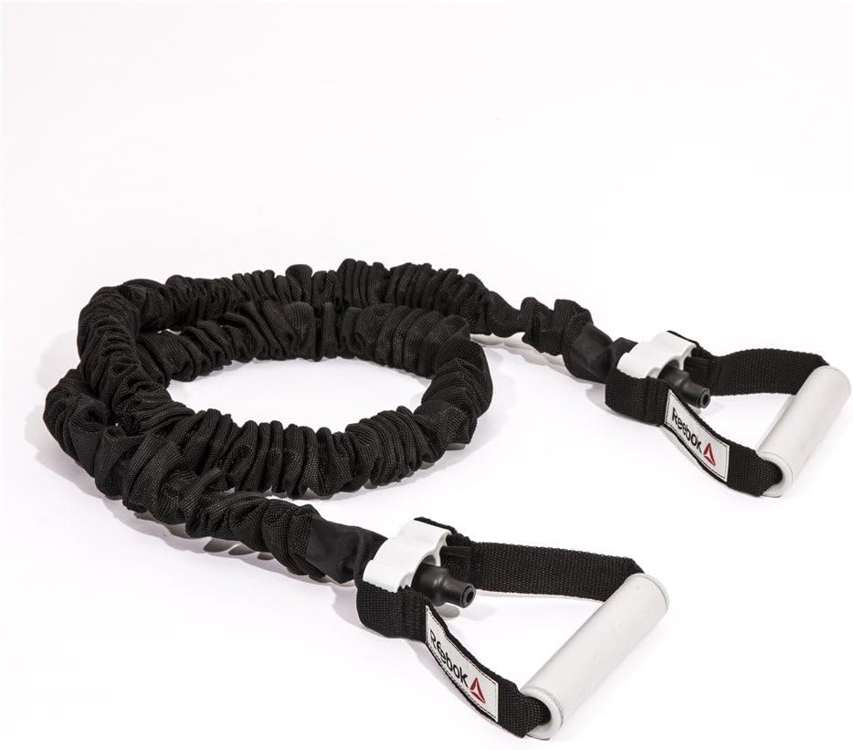 TUBO DE FORÇA REEBOK NÍVEL 2 RSTB-16071 - TUBO DE TREINAMENTO REEBOK POWER TUBE 5 NÍVEIS DE RESISTÊNCIA PESO