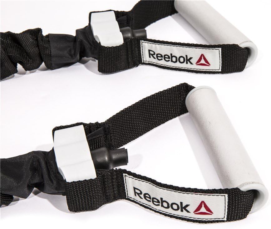 TUBO DE FORÇA REEBOK NÍVEL 2 RSTB-16071 - TUBO DE TREINAMENTO REEBOK POWER TUBE 5 NÍVEIS DE RESISTÊNCIA PESO