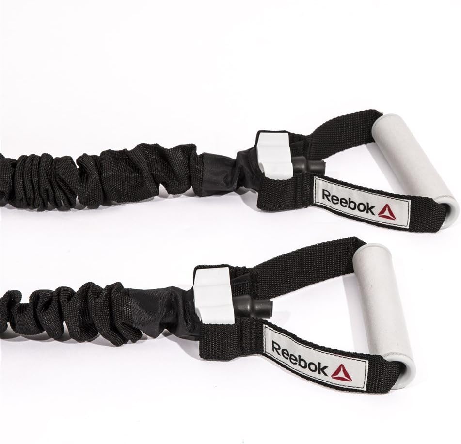 TUBO DE FORÇA REEBOK NÍVEL 2 RSTB-16071 - TUBO DE TREINAMENTO REEBOK POWER TUBE 5 NÍVEIS DE RESISTÊNCIA PESO
