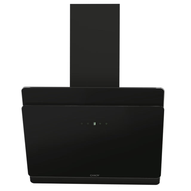 CANDY EXAUSTOR CHAMINÉ VIDRO PRETO CDG6CBP8B 60CM