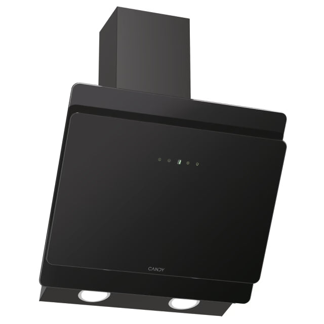 CANDY EXAUSTOR CHAMINÉ VIDRO PRETO CDG6CBP8B 60CM