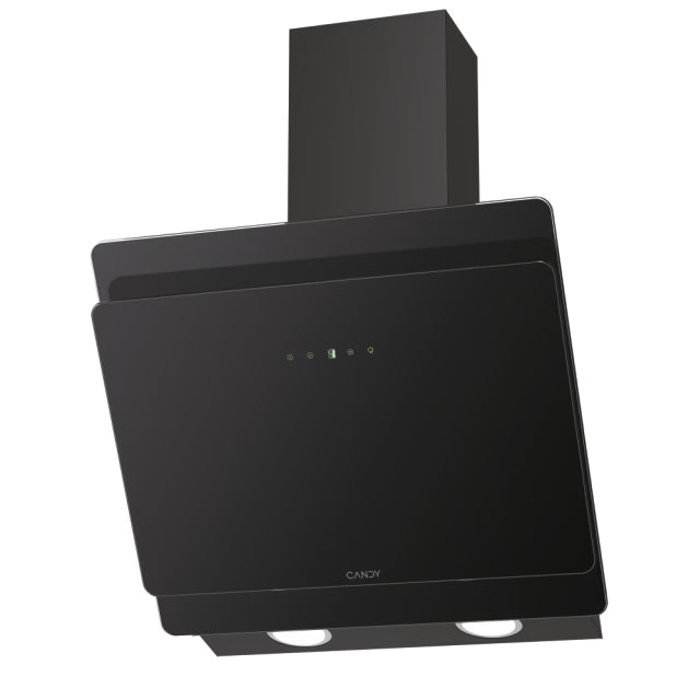 CANDY EXAUSTOR CHAMINÉ VIDRO PRETO CDG6CBP8B 60CM