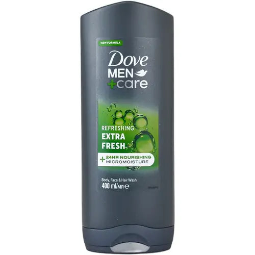 DOVE GEL BANHO 400ML MEN EXTRA FRESH