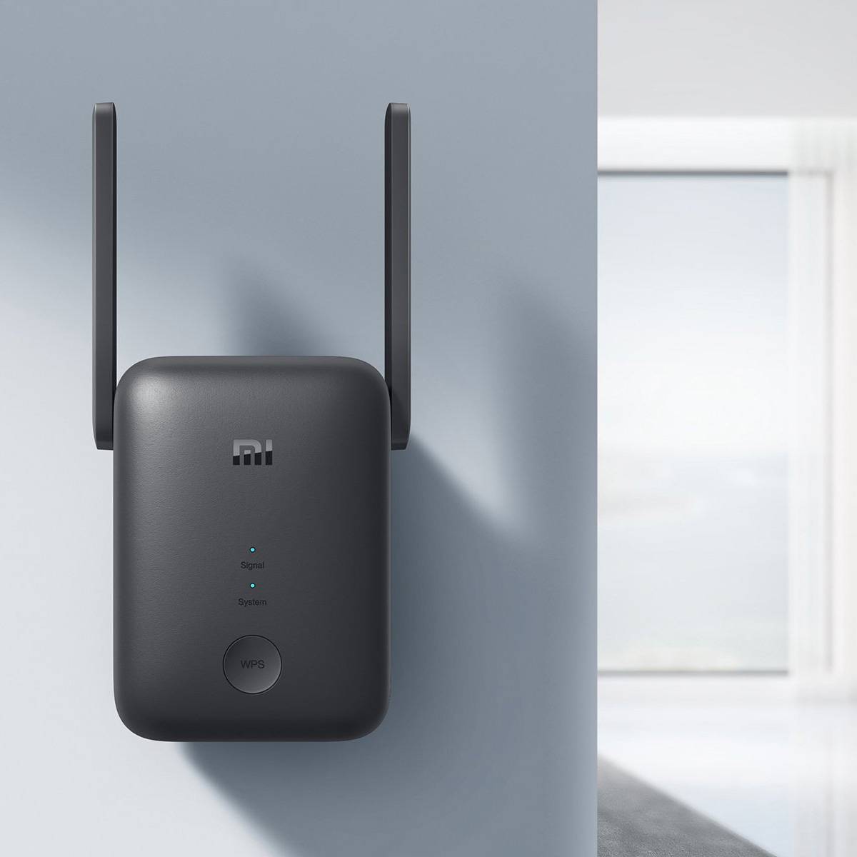 EXTENSOR DE SINAL XIAOMI MI EXTENSOR DE ALCANCE WI-FI AC1200 PRETO