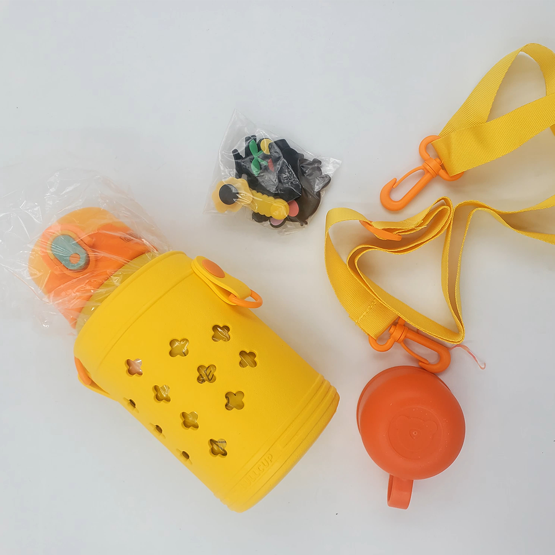 GARRAFA TÉRMICA INFANTIL - AMARELO