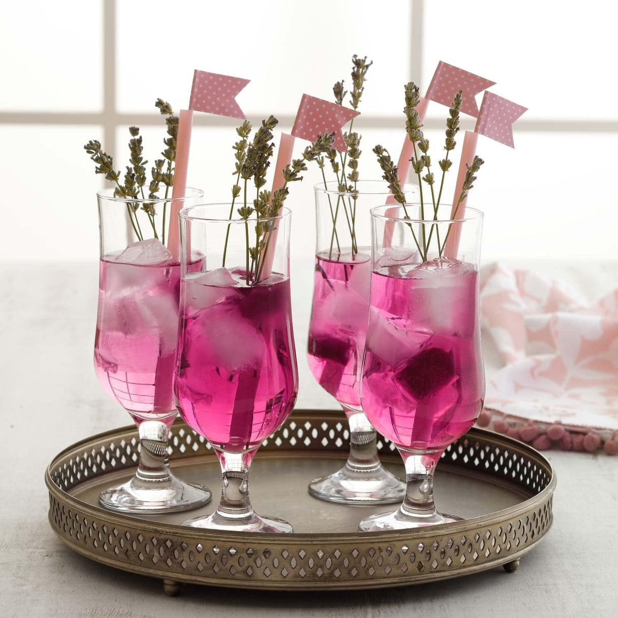 Conjunto de 6 copos de coquetel LAV-NEVAKAR VIDRO 385cc 6PC ST