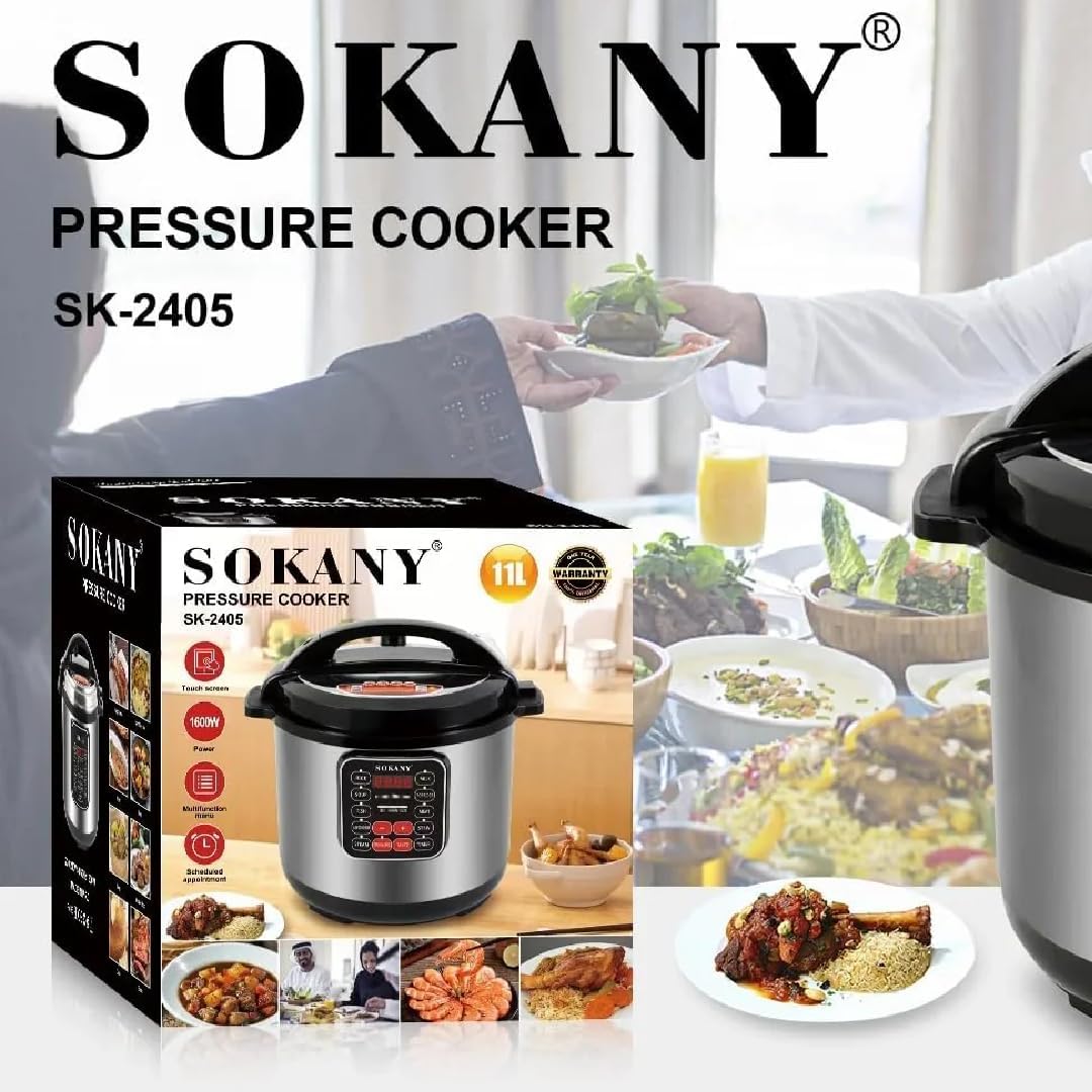 Panela de Pressão Sokany 11 Litros 1600 Watts SK-2405