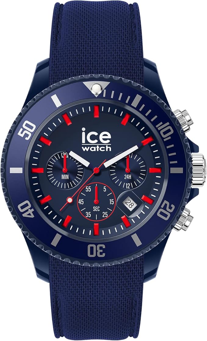 ICE chrono - Dark blue Red - Large - CH