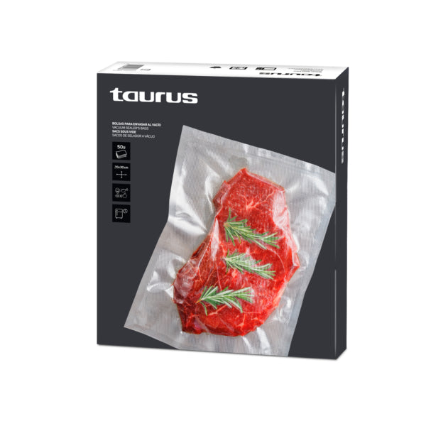 TAURUS SACOS VACUO P/ VAC6000 50PCS 20CM*30CM