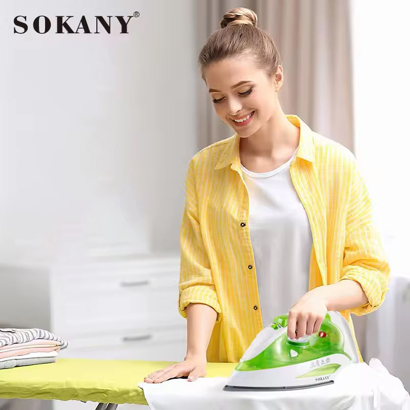 Ferro de engomar a vapor elétrico de alta qualidade 2400W Ferro a vapor poderoso - SOKANY LX-288