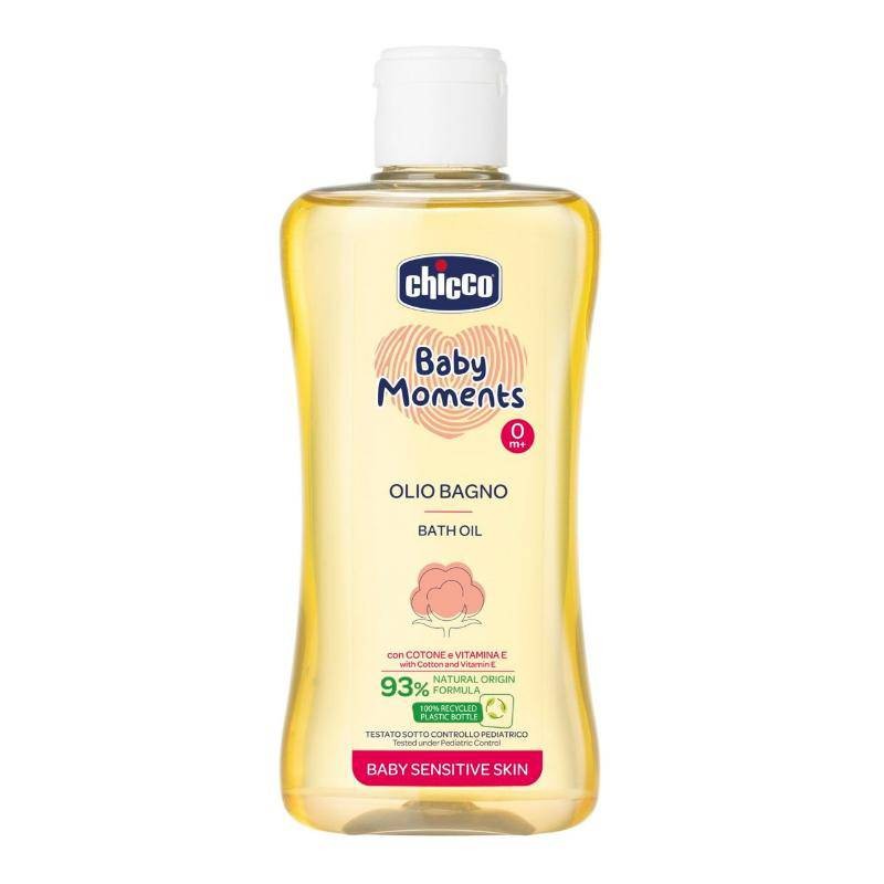 CHICCO OLEO BANHO 200ML P/ SENSITIVE 0M+