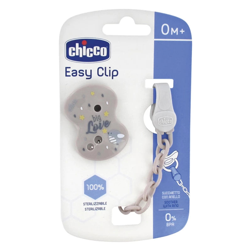 CHICCO PORTA CHUPETA 3CORES 0M+