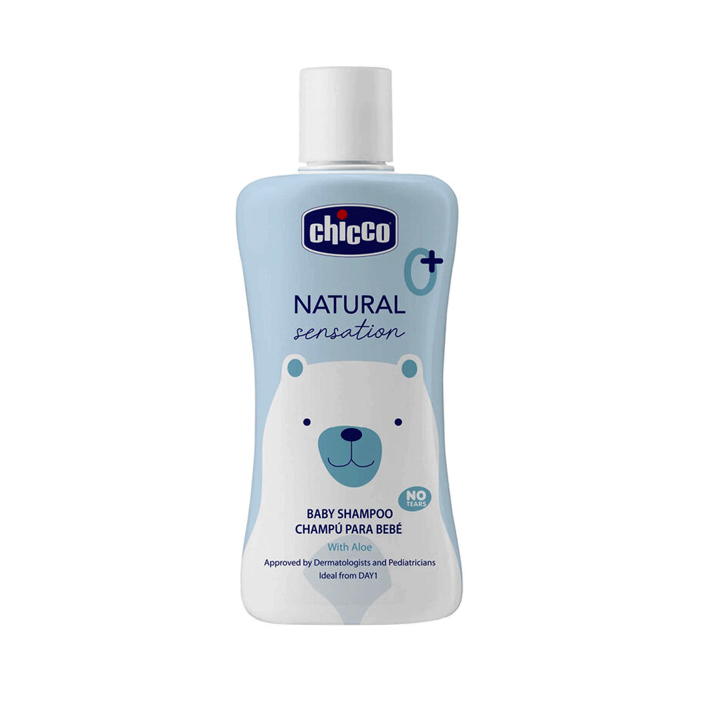 CHICCO SHAMPO SENSA. NATURAL 200ML 0M+