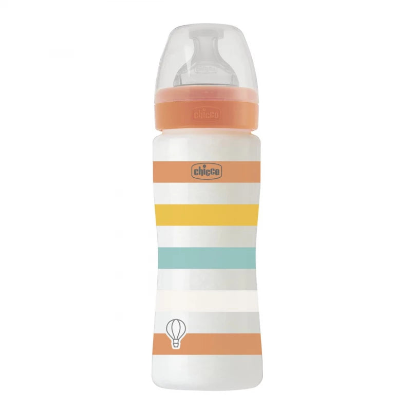 CHICCO BIBERAO PLASTI 240ML WELL BEING