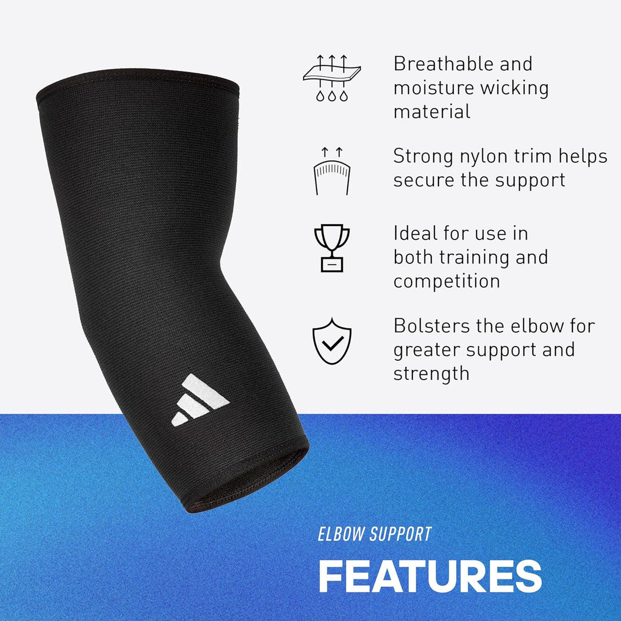 SUPORTE DE COTOVELO ADIDIAS- TAMANHO S