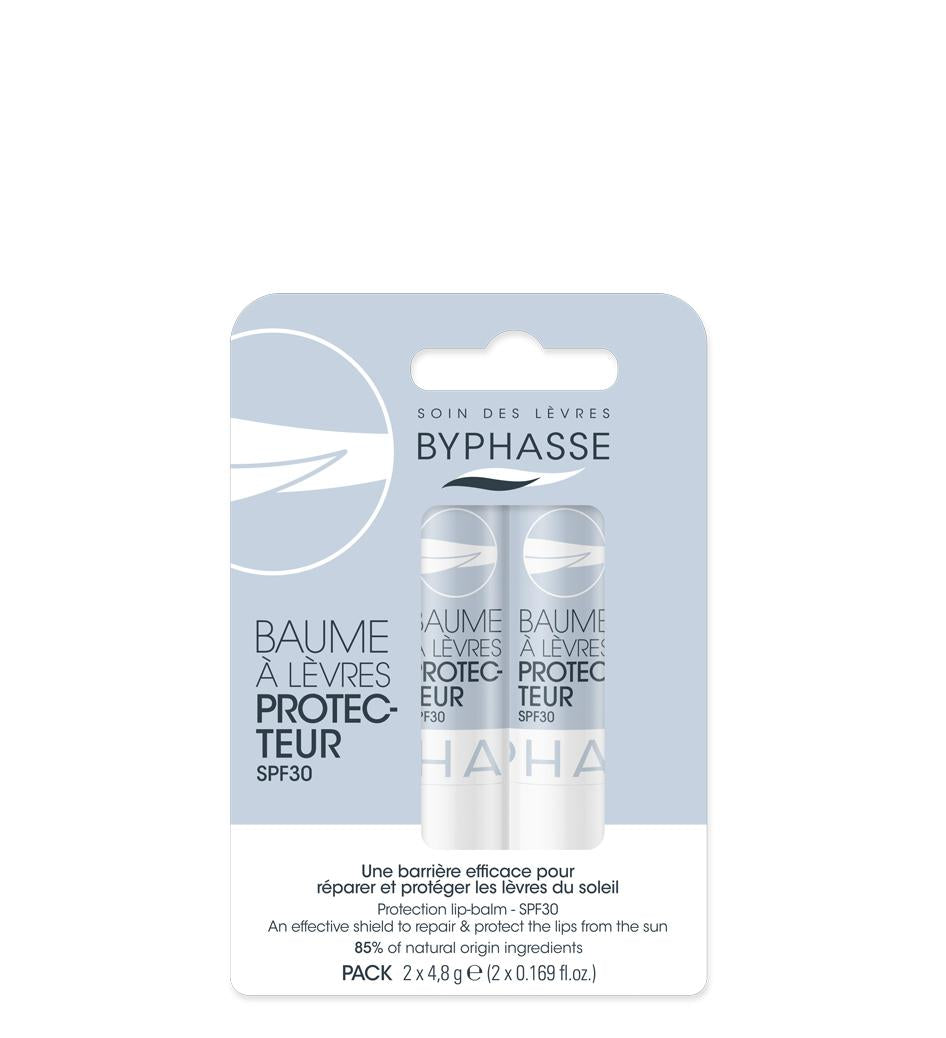 BYPHASSE LIP BALM PACK 2X4,8G PROTECTIVE