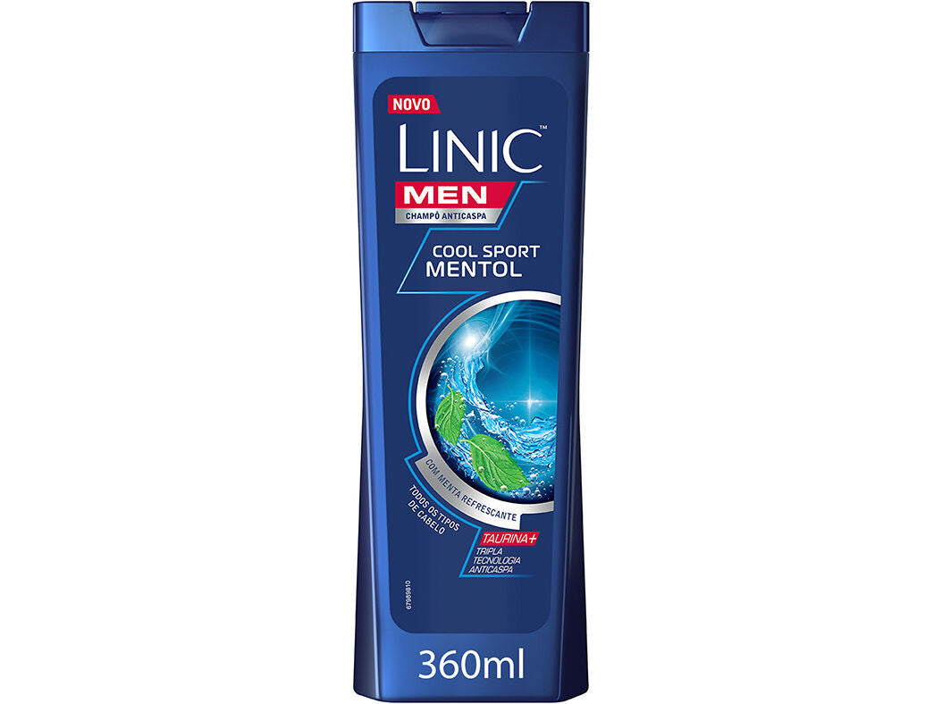 LINIC SHAMPO 360ML COOL MENTOL (328)