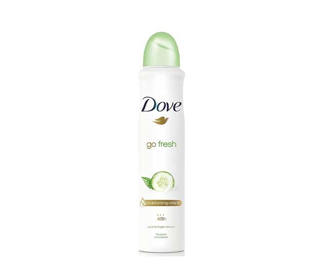 DOVE DEO SPRAY 250ML CUCUMBER