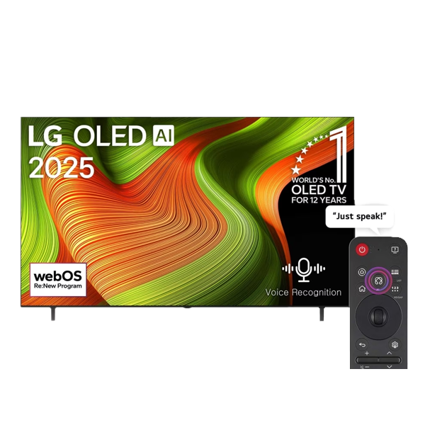 TV LG OLED evo 83″ B5, Smart TV 4K, Processador α8 AI, ThinQ, Dolby Vision/Atmos | OLED83B56LA