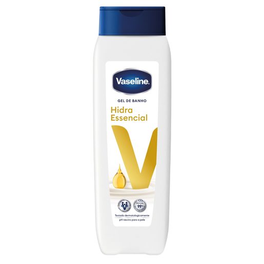 VASELINE GEL BANHO 750ML HIDRA ESSENCIAL