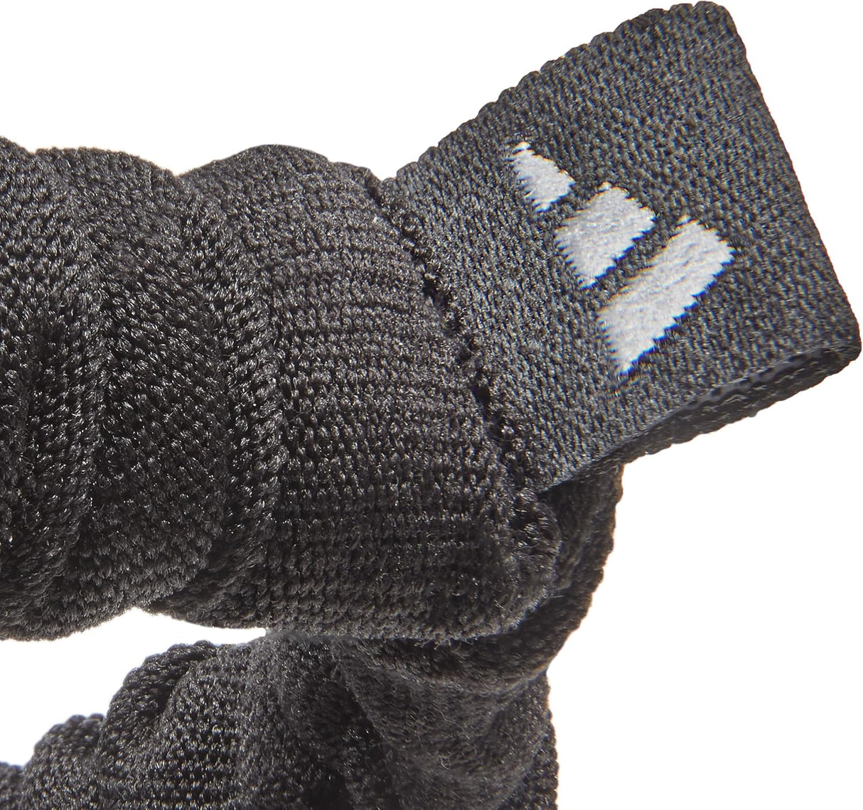 Bandoletes Conjunto de 2 Elásticos de Cabelo Adidas Scrunchies em Preto e Rosa Lúcido