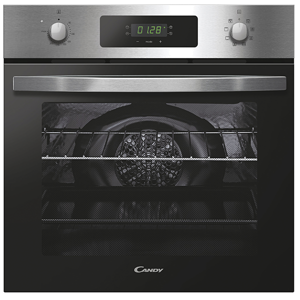 CANDY FORNO DE ENCASTRE FIDC X605 60CM INOX/PRETO