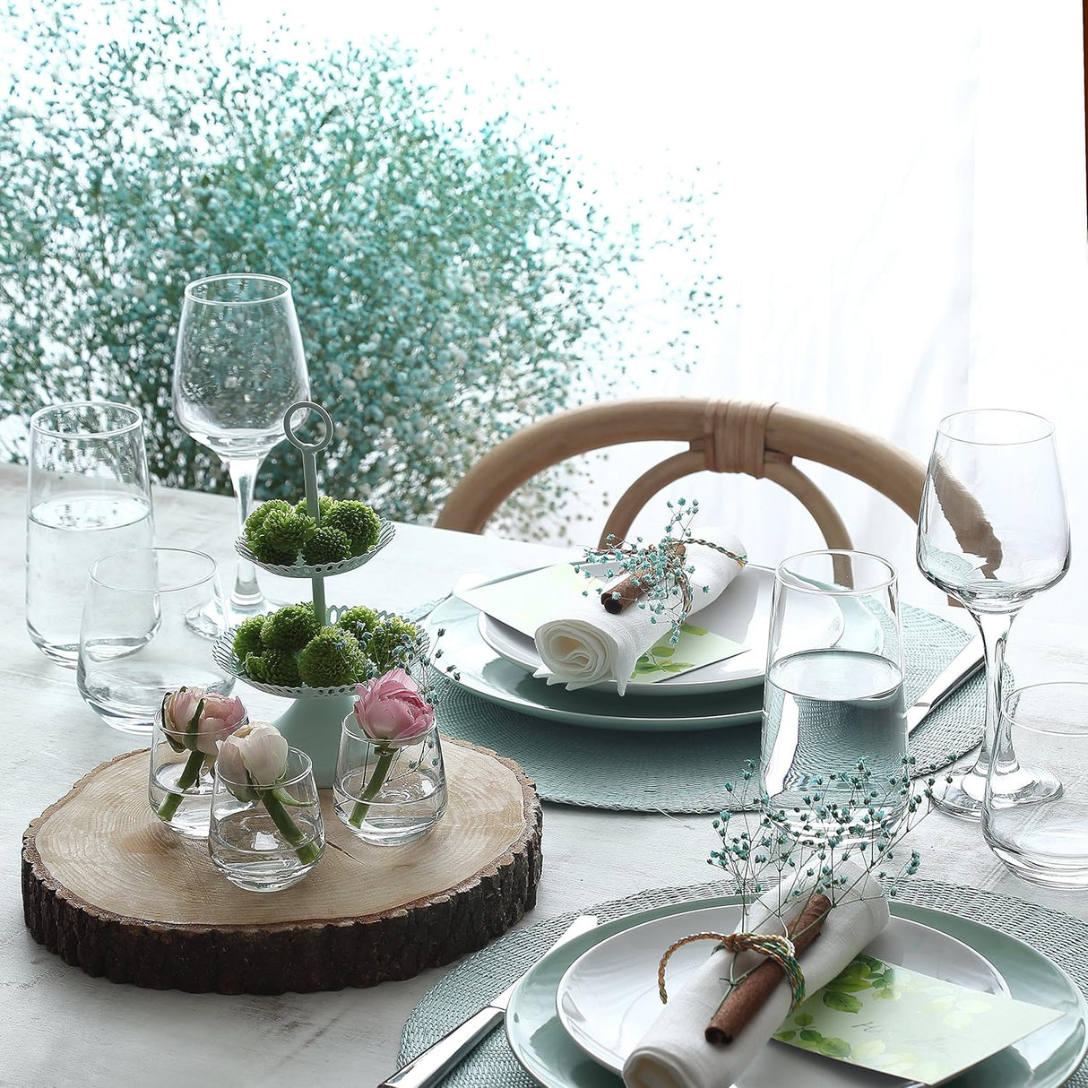 Conjunto de 6 copos de coquetel Copos Conjunto de 6 Vidros Modernos LAV Home, 400cc, Reutilizáveis