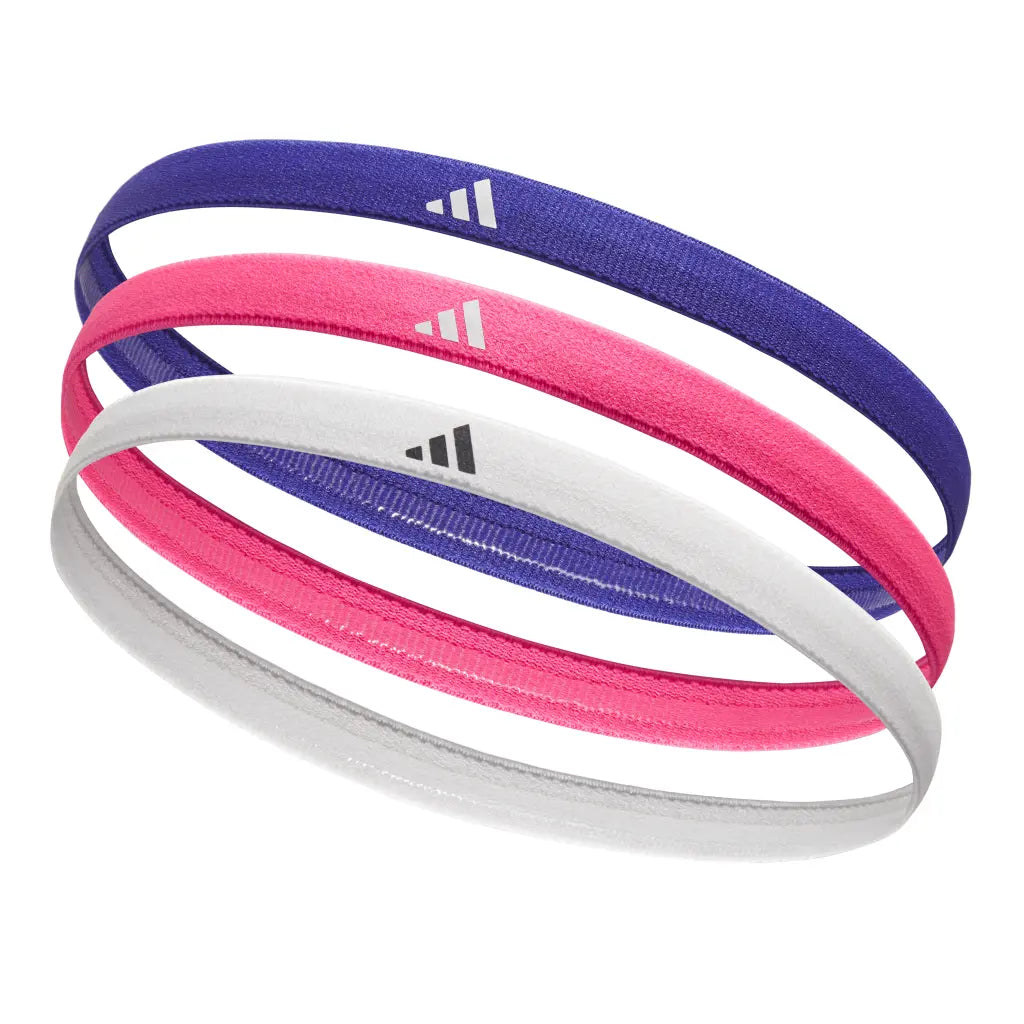 Bandoletes Adidas Faixas De Cabelo Lucid Bl Rosa Branco