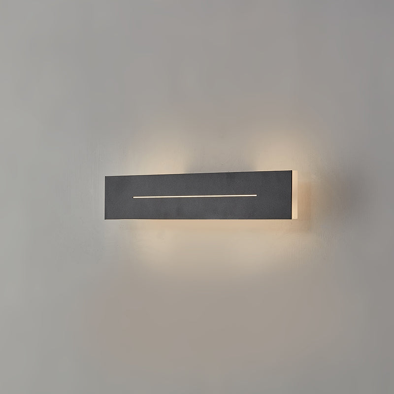 Aplique de Parede LED Braytron Leva 10W 3000K 30cm Preto | Iluminação Decorativa Interior