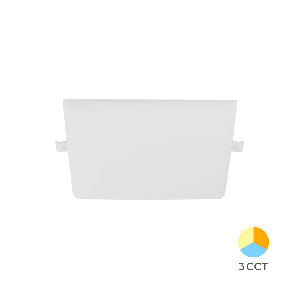 Painel LED Braytron 24W SQR Ajustável 6500K | Iluminação LED