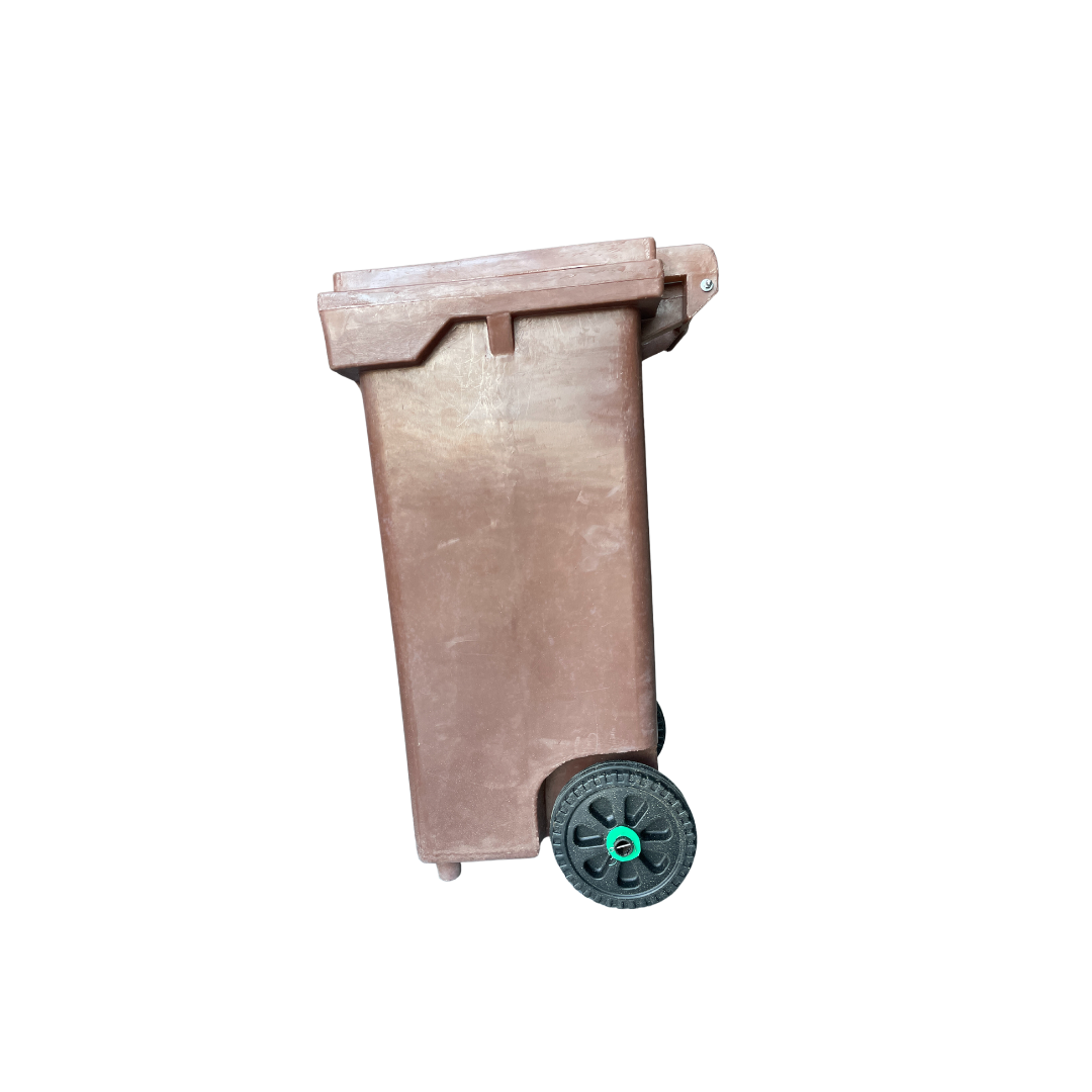 Balde de Lixo com roda e tampa - 120 litros