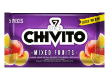 CHIVITO PASTILHA 5PCS MIX FRUIT