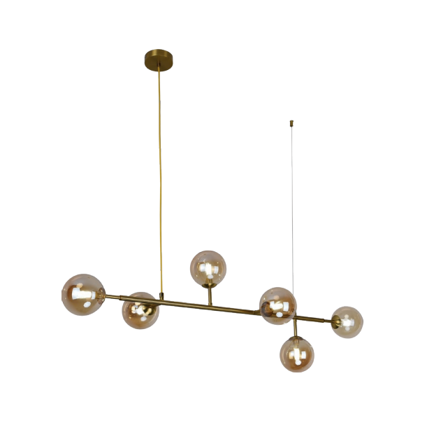 BRY-S011S-1H-6xG9-AMB-PENDANT LIGHT
