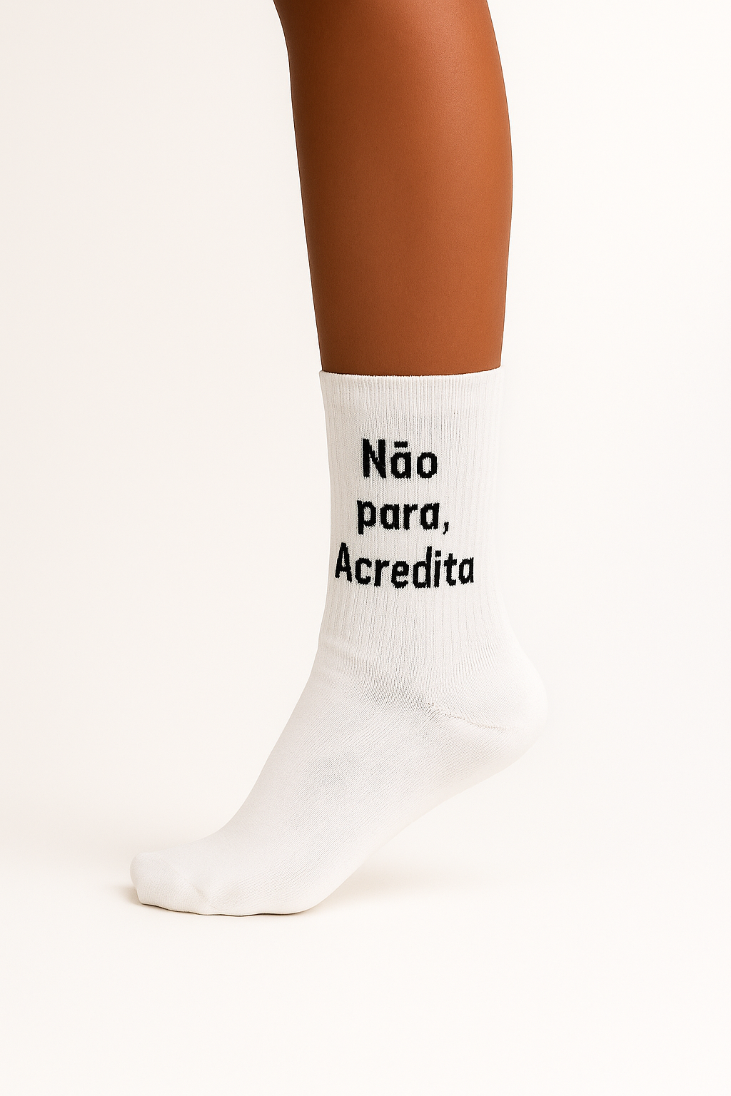MEIA PERSONALIZADA NÃO PARA, ACREDITA