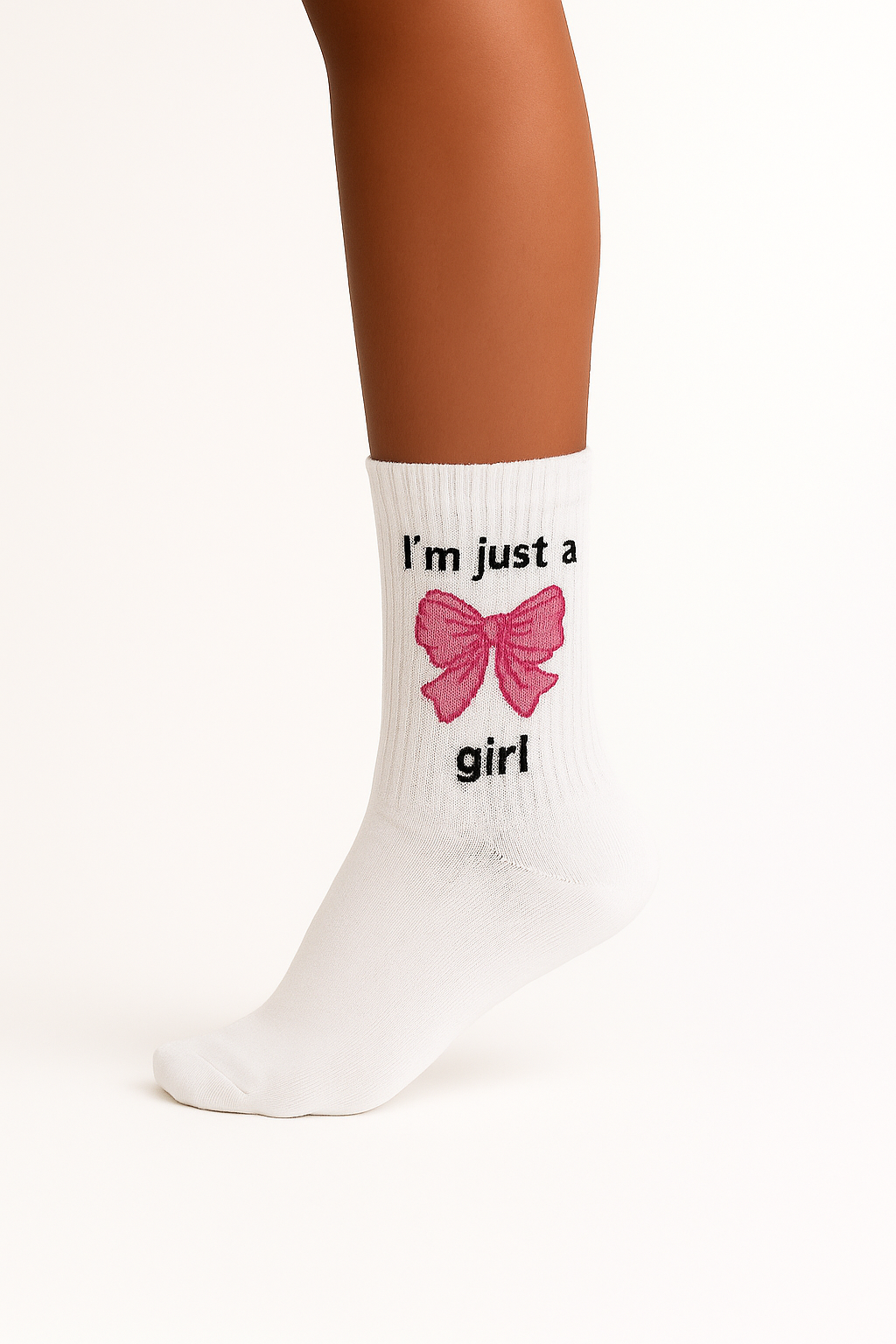 MEIA PERSONALIZADA I'M JUST A GIRL