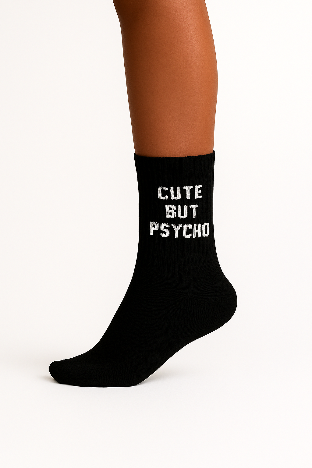 MEIA PERSONALIZADA CUTE BUT PSYCHO