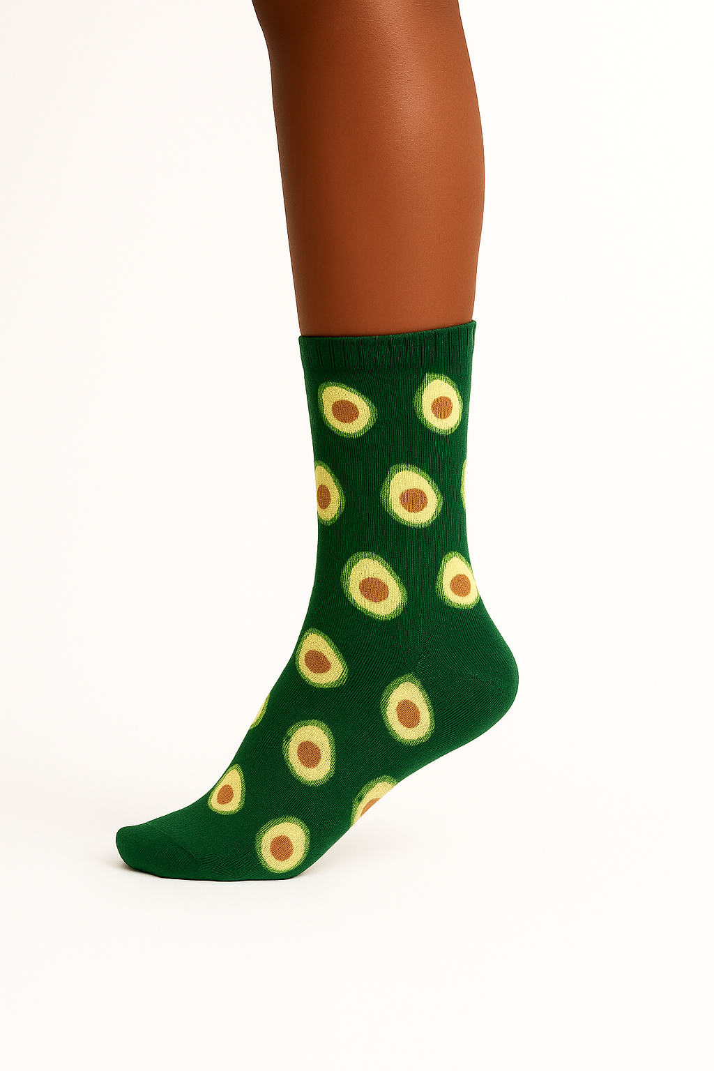 MEIA PERSONALIZADA ABACATE - PATTERN