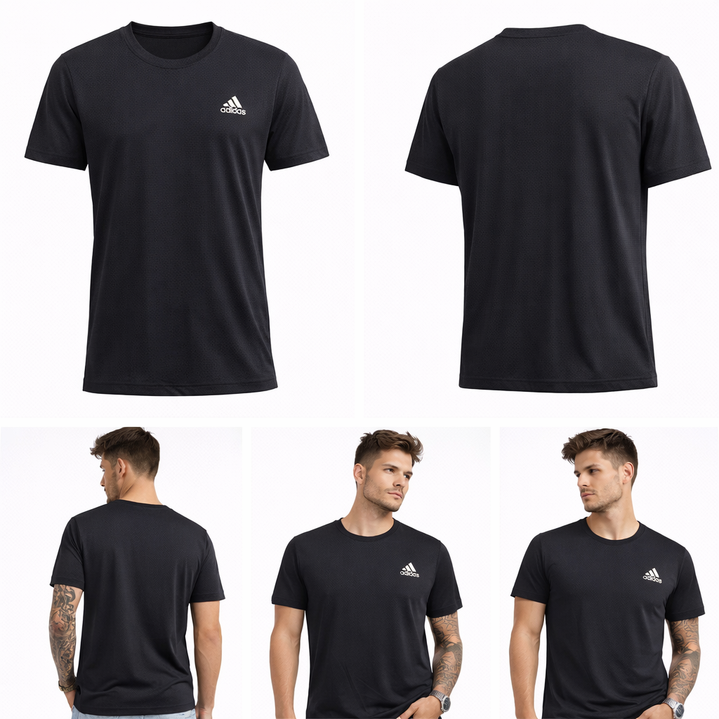 6688 Adidas T-shirt DF - Preta Tamanho 2XL