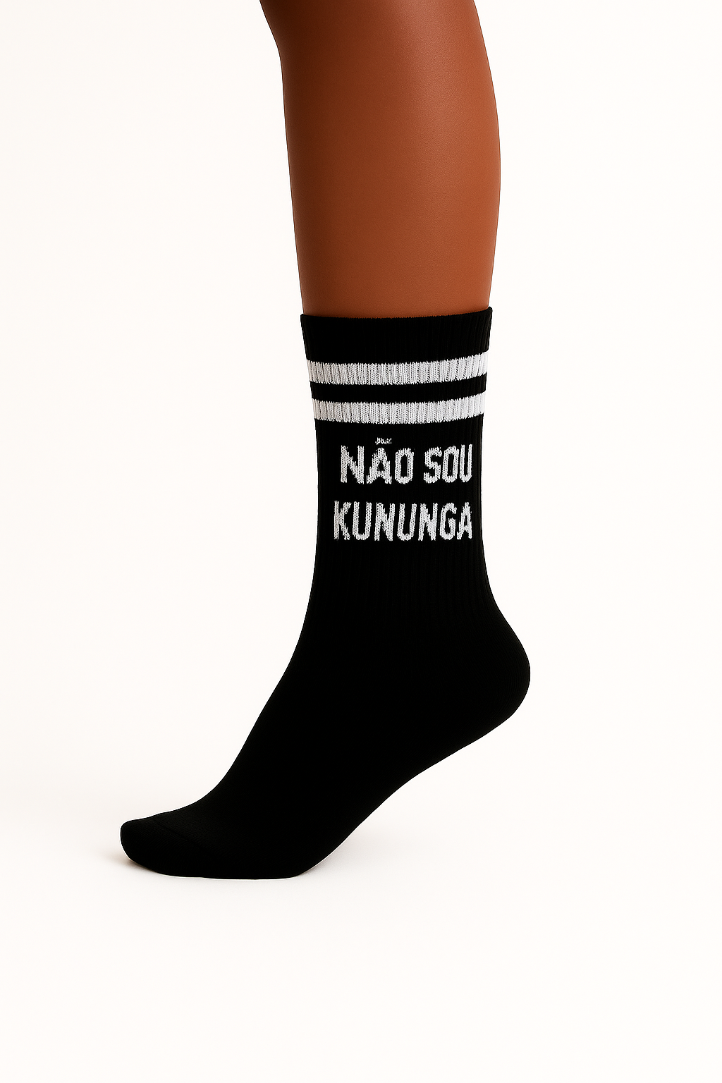 MEIA PERSONALIZADA NÃO SOU KUNANGA