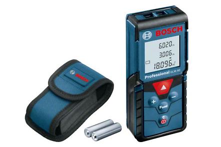 MEDIDOR DISTANCIA LASER GLM40 0601072900 BOSCH